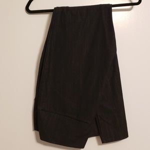 Agnes & Dora Knit Denim Jeggings - Black